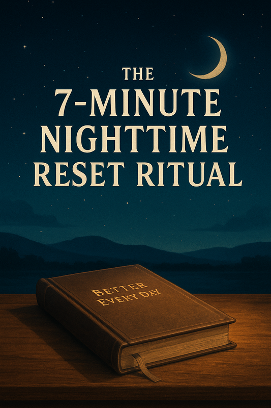 7-Minute Nighttime Reset Ritual PDF
