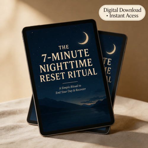 7-Minute Nighttime Reset Ritual